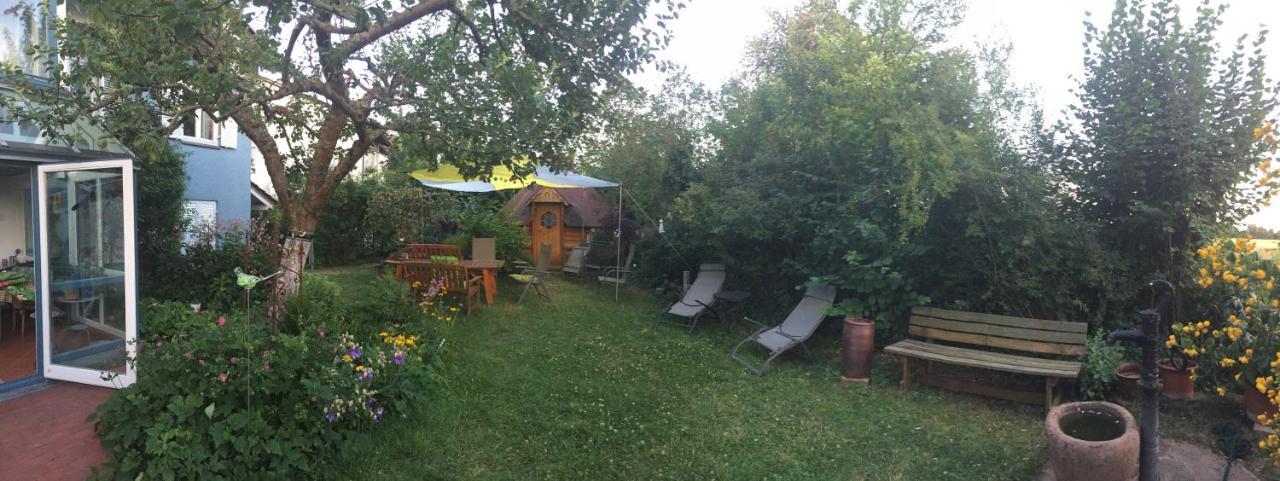 Apartamento Blaues Haus Niederdorfelden Exterior foto
