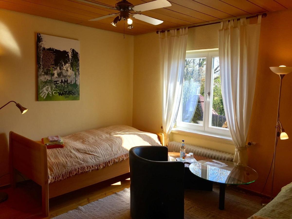 Apartamento Blaues Haus Niederdorfelden Exterior foto